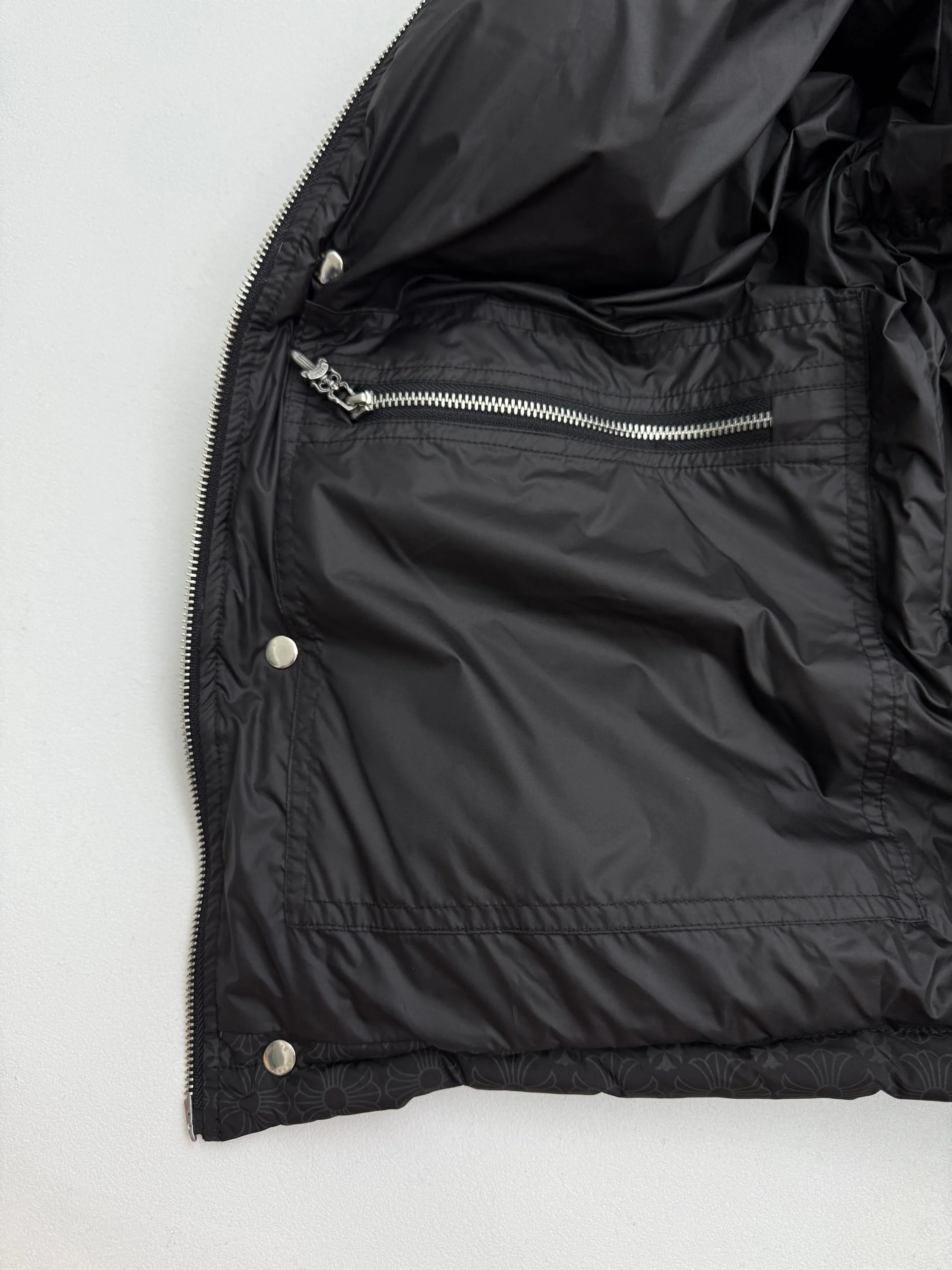 P1010 Chrome Hearts Chrome Hearts Sanskrit all-over jacquard down jacket S/M/L/XL